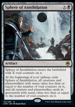 Sphere of Annihilation (Promo Pack) [Dungeons & Dragons: Adventures in the Forgotten Realms Promos] | Dragon's Lair Comics and Fantasy Houston TX