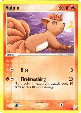 Vulpix (7/12) [EX: Trainer Kit 2 - Minun] | Dragon's Lair Comics and Fantasy Houston TX