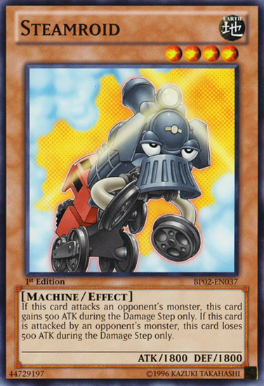 Steamroid [BP02-EN037] Mosaic Rare | Dragon's Lair Comics and Fantasy Houston TX