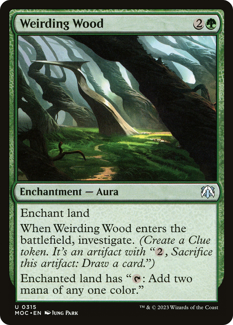 Weirding Wood [March of the Machine Commander] | Dragon's Lair Comics and Fantasy Houston TX