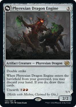 Phyrexian Dragon Engine [The Brothers' War] | Dragon's Lair Comics and Fantasy Houston TX