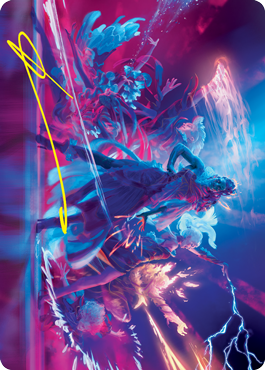 Prismari Command Art Card (Gold-Stamped Signature) [Strixhaven: School of Mages Art Series] | Dragon's Lair Comics and Fantasy Houston TX