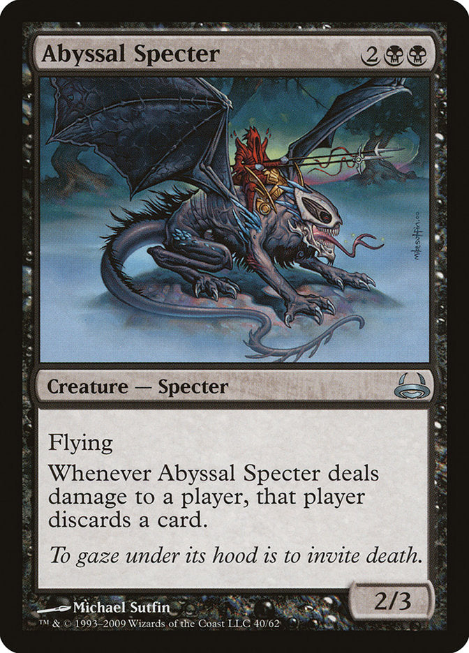 Abyssal Specter [Duel Decks: Divine vs. Demonic] | Dragon's Lair Comics and Fantasy Houston TX