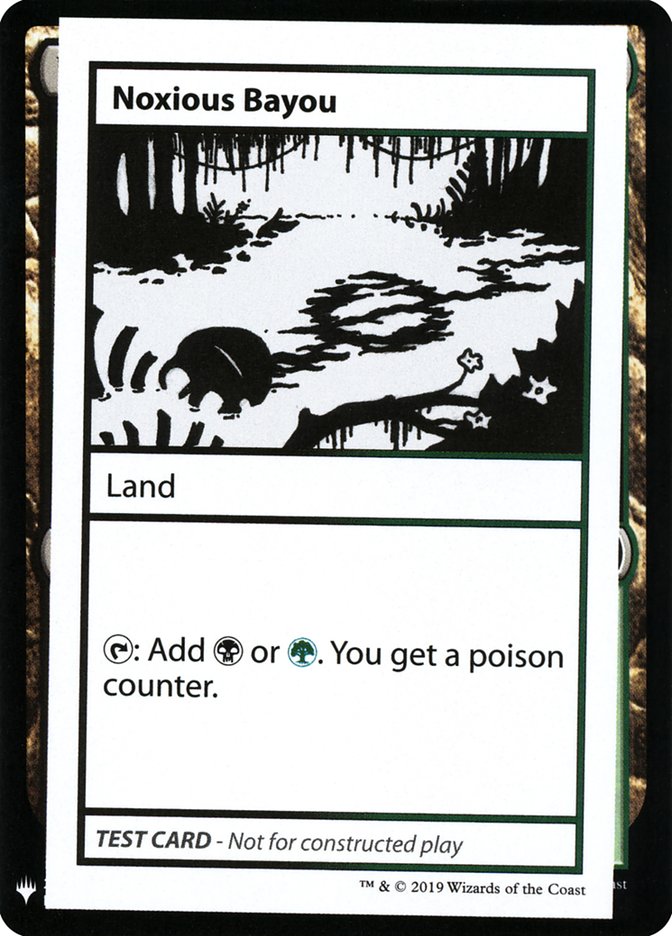 Noxious Bayou [Mystery Booster Playtest Cards] | Dragon's Lair Comics and Fantasy Houston TX