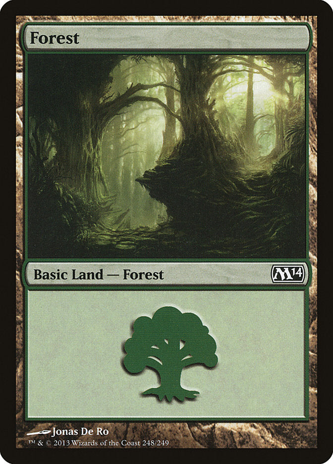 Forest (248) [Magic 2014] | Dragon's Lair Comics and Fantasy Houston TX