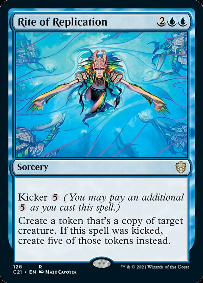 Rite of Replication [Commander 2021] | Dragon's Lair Comics and Fantasy Houston TX