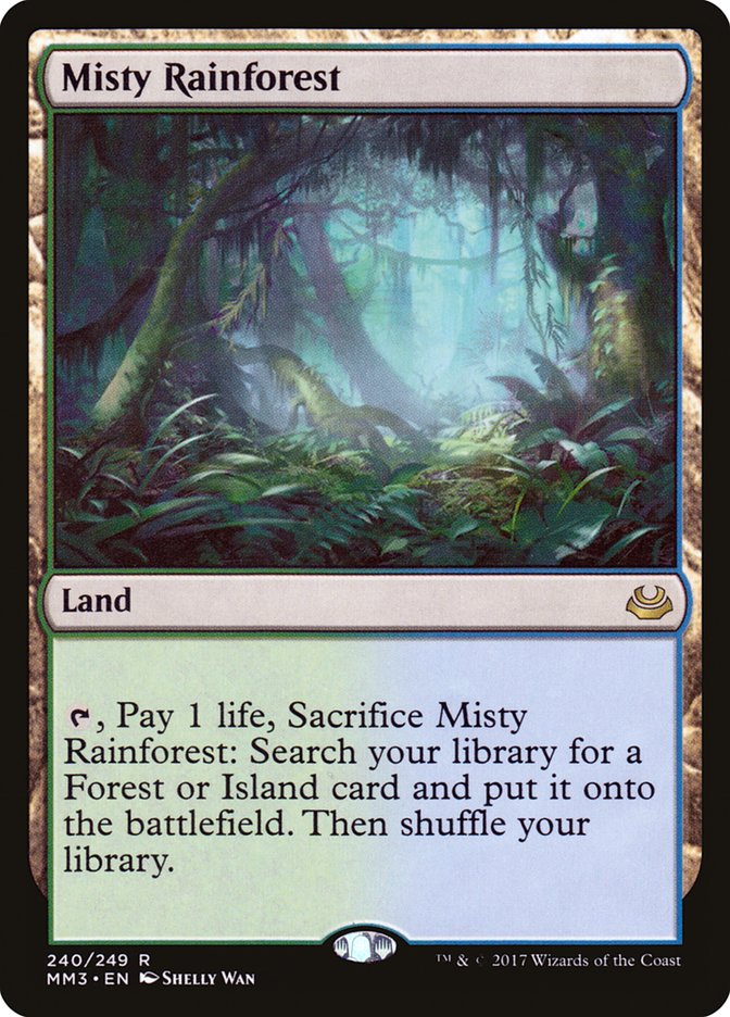 Misty Rainforest [Modern Masters 2017] | Dragon's Lair Comics and Fantasy Houston TX