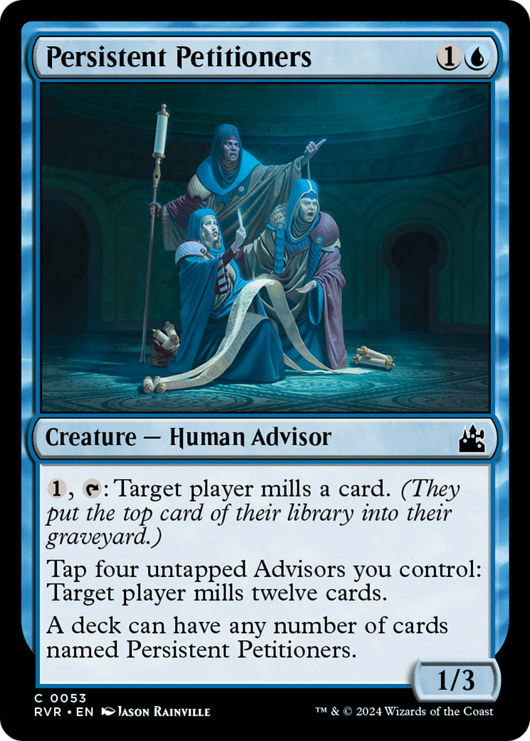 Persistent Petitioners [Ravnica Remastered] | Dragon's Lair Comics and Fantasy Houston TX