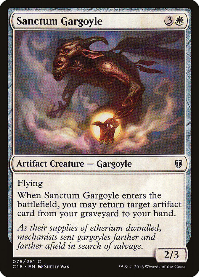 Sanctum Gargoyle [Commander 2016] | Dragon's Lair Comics and Fantasy Houston TX