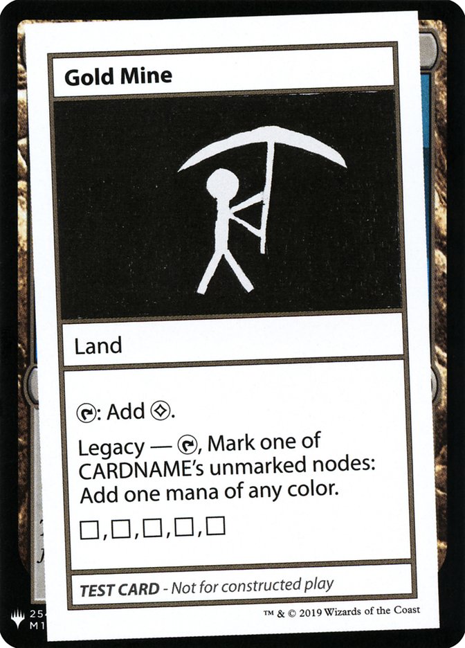 Gold Mine [Mystery Booster Playtest Cards] | Dragon's Lair Comics and Fantasy Houston TX