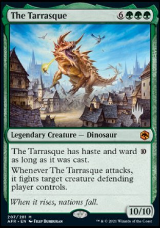The Tarrasque (Promo Pack) [Dungeons & Dragons: Adventures in the Forgotten Realms Promos] | Dragon's Lair Comics and Fantasy Houston TX
