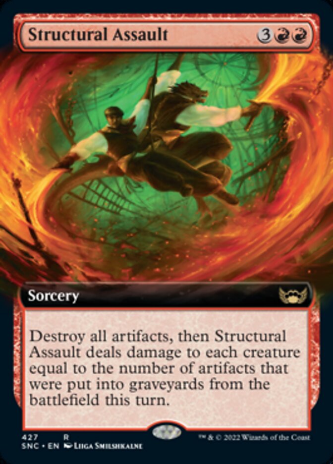 Structural Assault (Extended Art) [Streets of New Capenna] | Dragon's Lair Comics and Fantasy Houston TX