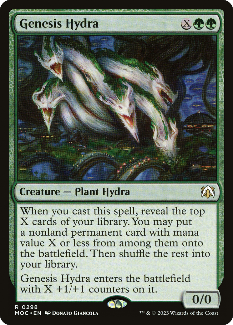 Genesis Hydra [March of the Machine Commander] | Dragon's Lair Comics and Fantasy Houston TX