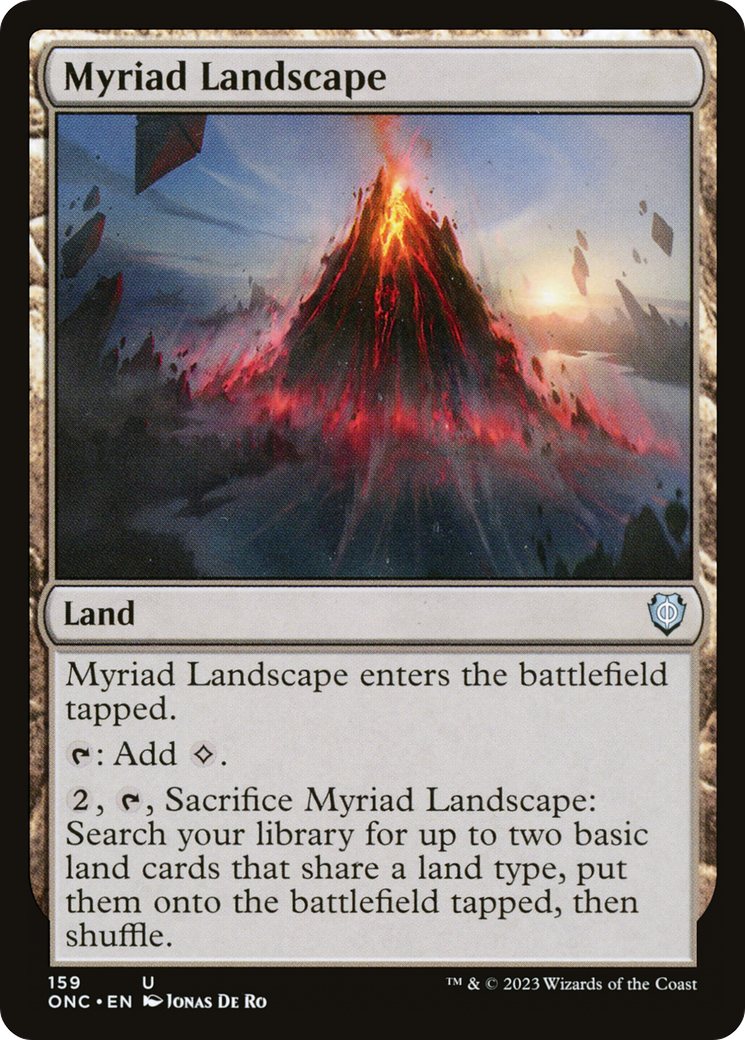 Myriad Landscape [Phyrexia: All Will Be One Commander] | Odin's Place