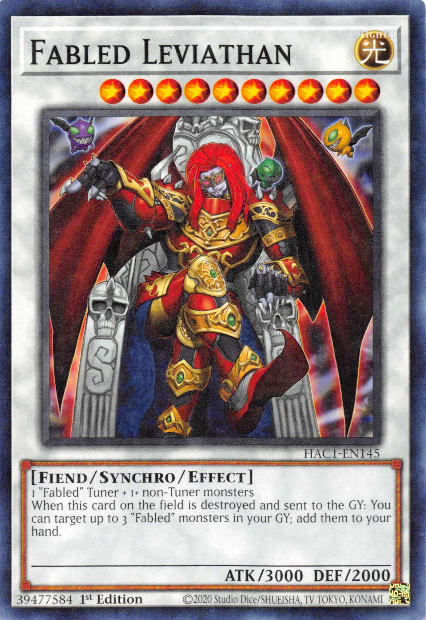 Fabled Leviathan [HAC1-EN145] Common | Dragon's Lair Comics and Fantasy Houston TX