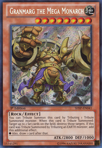 Granmarg the Mega Monarch [SHSP-EN041] Secret Rare | Dragon's Lair Comics and Fantasy Houston TX