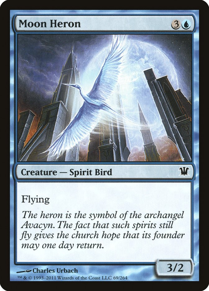 Moon Heron [Innistrad] | Dragon's Lair Comics and Fantasy Houston TX