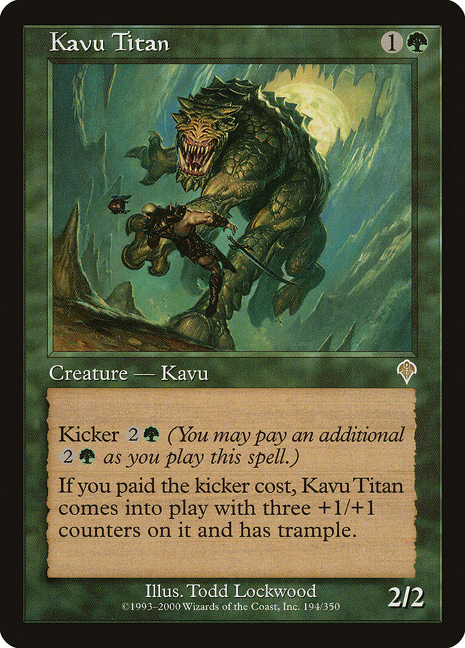Kavu Titan [Invasion] | Dragon's Lair Comics and Fantasy Houston TX