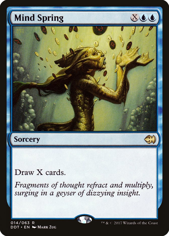 Mind Spring [Duel Decks: Merfolk vs. Goblins] | Dragon's Lair Comics and Fantasy Houston TX