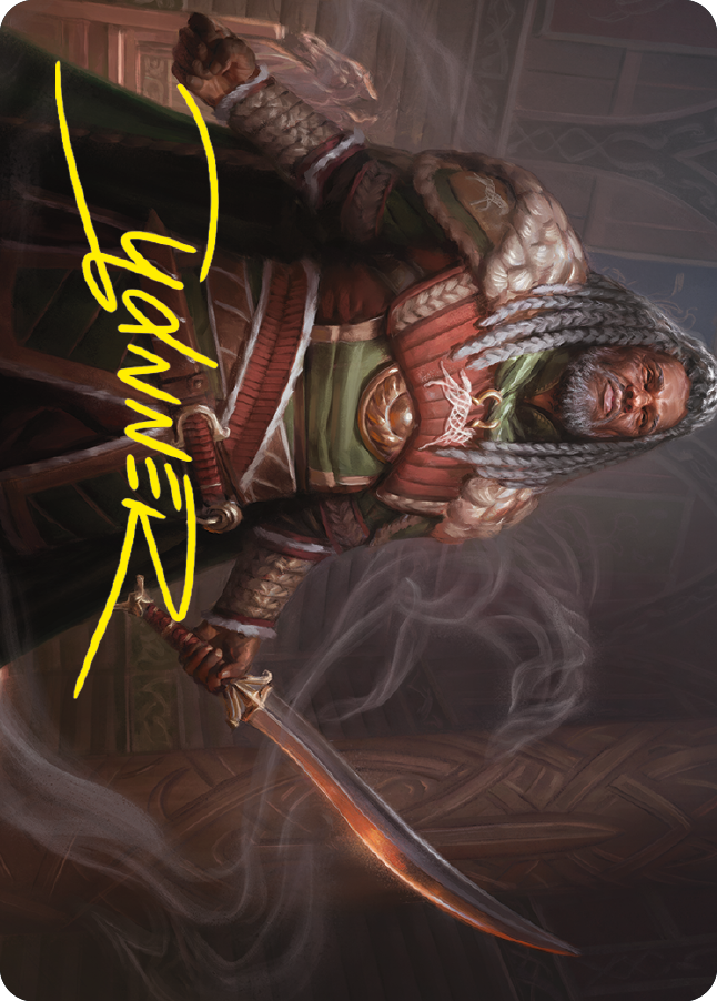 Theoden, King of Rohan Art Card (Gold-Stamped Signature) [The Lord of the Rings: Tales of Middle-earth Art Series] | Dragon's Lair Comics and Fantasy Houston TX