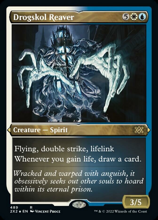 Drogskol Reaver (Foil Etched) [Double Masters 2022] | Dragon's Lair Comics and Fantasy Houston TX
