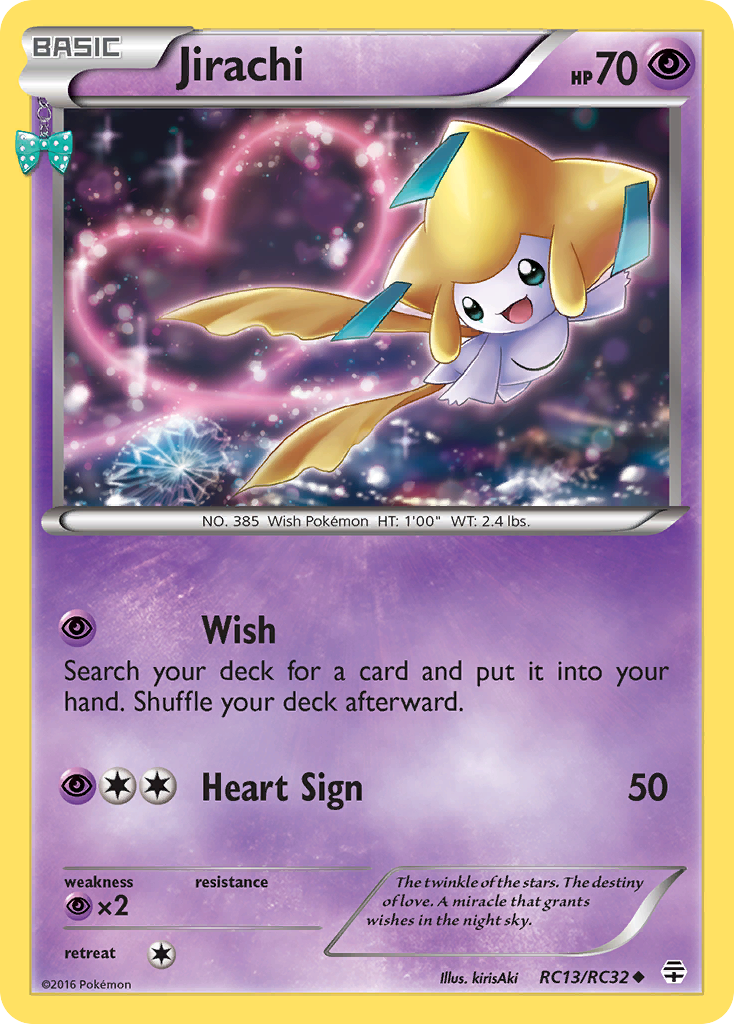 Jirachi (RC13/RC32) [XY: Generations] | Dragon's Lair Comics and Fantasy Houston TX