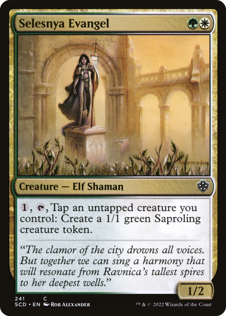 Selesnya Evangel [Starter Commander Decks] | Dragon's Lair Comics and Fantasy Houston TX