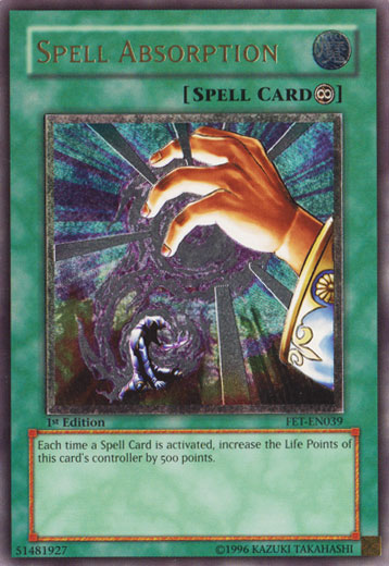 Spell Absorption [FET-EN039] Ultimate Rare | Dragon's Lair Comics and Fantasy Houston TX