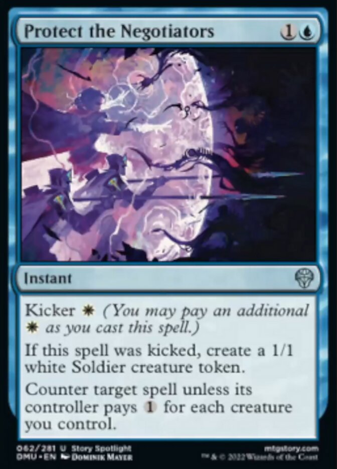 Protect the Negotiators [Dominaria United] | Dragon's Lair Comics and Fantasy Houston TX
