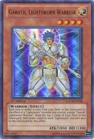 Garoth, Lightsworn Warrior [LCGX-EN246] Ultra Rare | Dragon's Lair Comics and Fantasy Houston TX