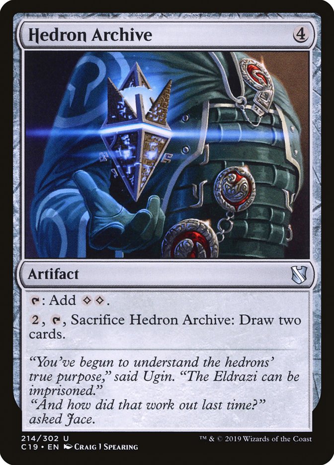 Hedron Archive [Commander 2019] | Dragon's Lair Comics and Fantasy Houston TX