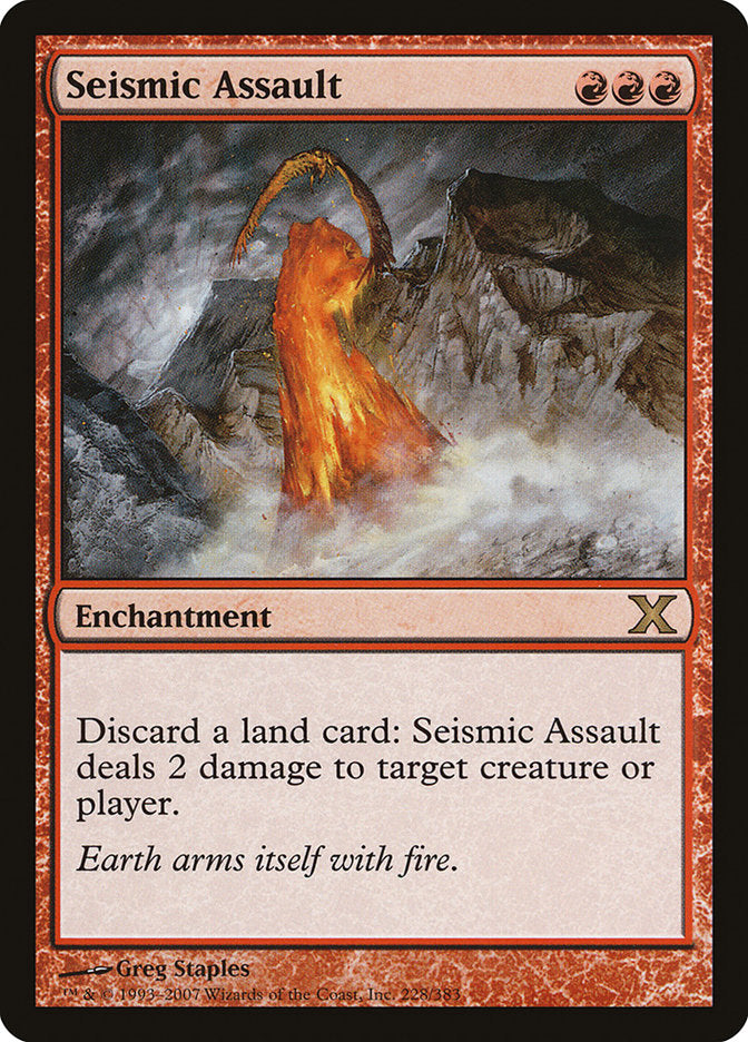 Seismic Assault [Tenth Edition] | Dragon's Lair Comics and Fantasy Houston TX