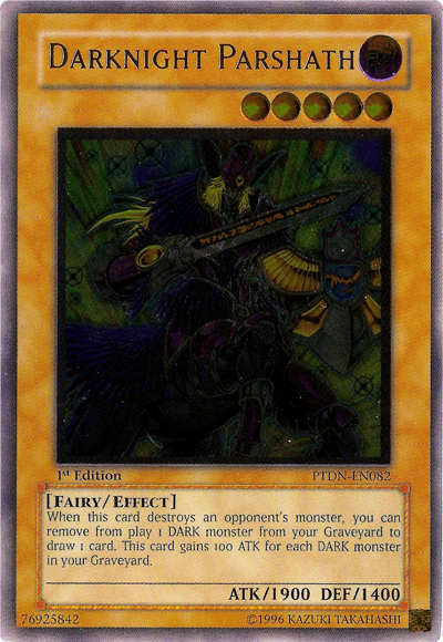 Darknight Parshath [PTDN-EN082] Ultimate Rare | Dragon's Lair Comics and Fantasy Houston TX
