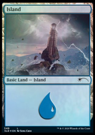 Island (Wizards) (549) [Secret Lair Drop Promos] | Dragon's Lair Comics and Fantasy Houston TX