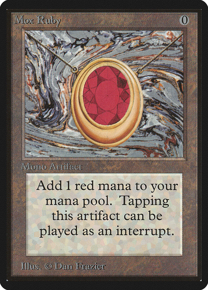 Mox Ruby [Beta Edition] | Dragon's Lair Comics and Fantasy Houston TX