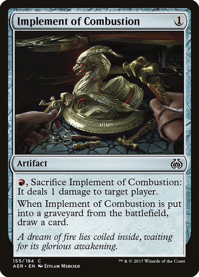 Implement of Combustion [Aether Revolt] | Dragon's Lair Comics and Fantasy Houston TX