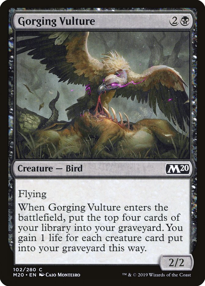 Gorging Vulture [Core Set 2020] | Dragon's Lair Comics and Fantasy Houston TX