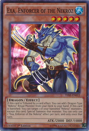 Exa, Enforcer of the Nekroz [THSF-EN012] Super Rare | Dragon's Lair Comics and Fantasy Houston TX