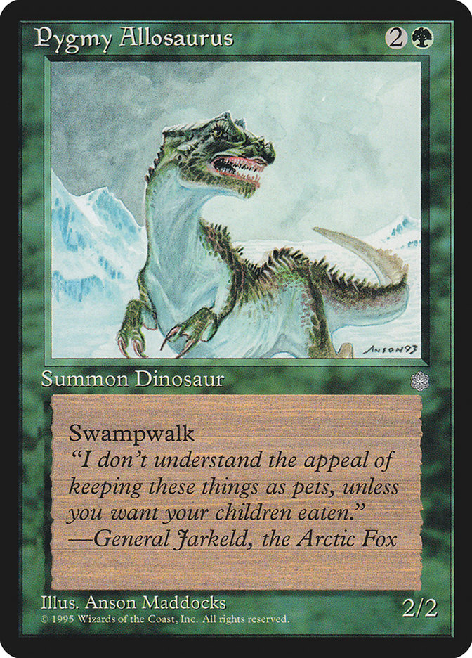 Pygmy Allosaurus [Ice Age] | Dragon's Lair Comics and Fantasy Houston TX