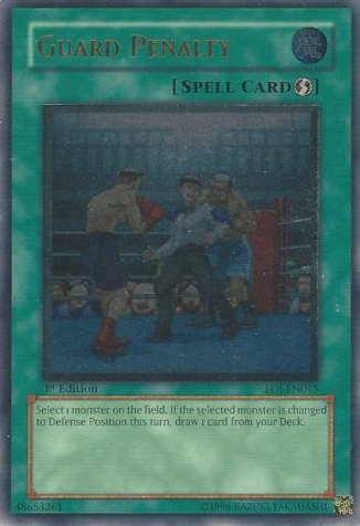 Guard Penalty [EOJ-EN045] Ultimate Rare | Dragon's Lair Comics and Fantasy Houston TX