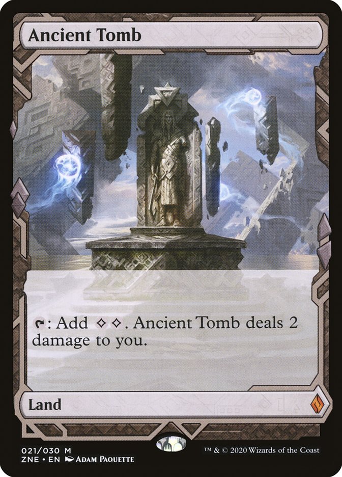 Ancient Tomb (Expeditions) [Zendikar Rising Expeditions] | Dragon's Lair Comics and Fantasy Houston TX
