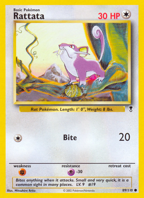 Rattata (89/110) [Legendary Collection] | Dragon's Lair Comics and Fantasy Houston TX