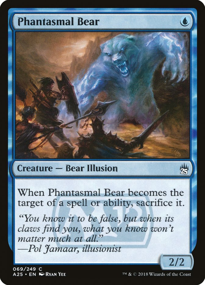 Phantasmal Bear [Masters 25] | Dragon's Lair Comics and Fantasy Houston TX
