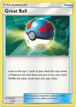 Great Ball (21/30) [Sun & Moon: Trainer Kit - Alolan Raichu] | Dragon's Lair Comics and Fantasy Houston TX