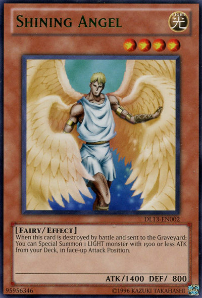Shining Angel (Green) [DL13-EN002] Rare | Dragon's Lair Comics and Fantasy Houston TX