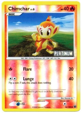 Chimchar (56/100) [Burger King Promos: 2009 Collection] | Dragon's Lair Comics and Fantasy Houston TX
