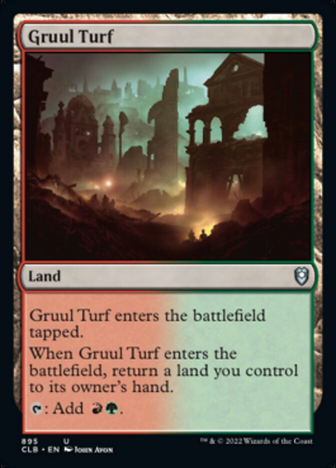 Gruul Turf [Commander Legends: Battle for Baldur's Gate] | Dragon's Lair Comics and Fantasy Houston TX
