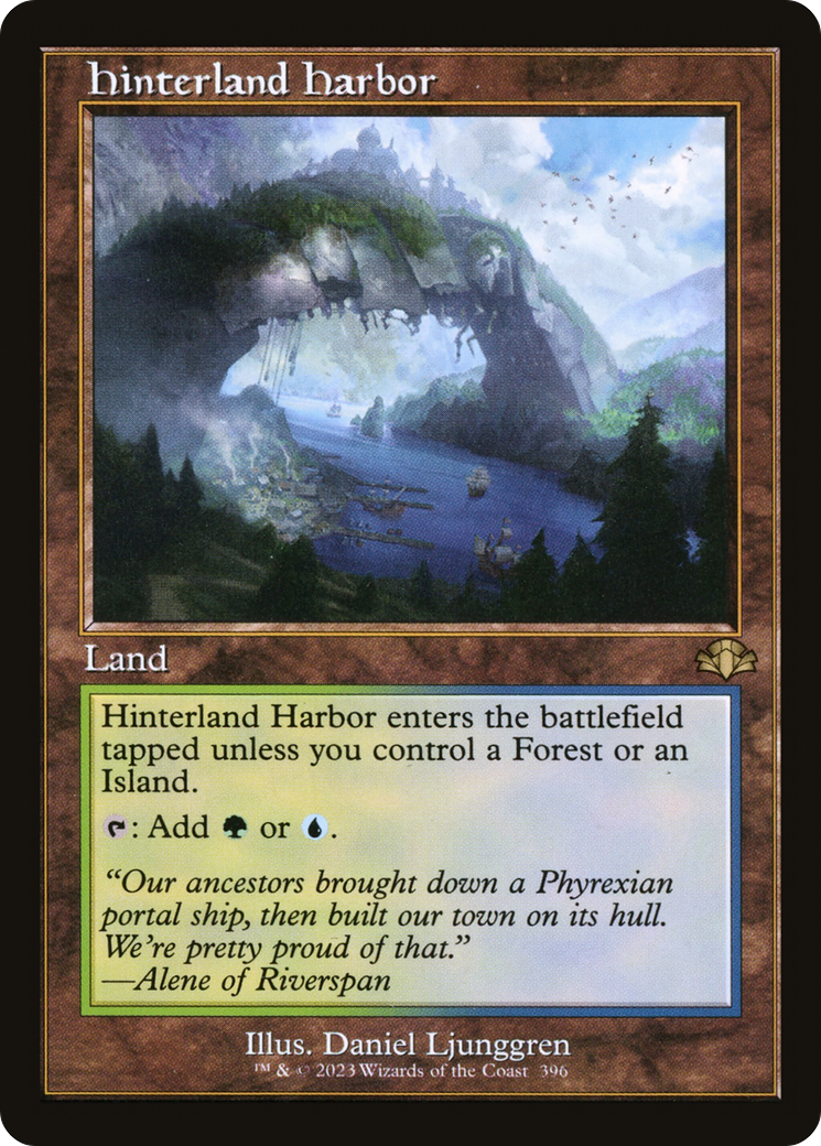 Hinterland Harbor (Retro) [Dominaria Remastered] | Dragon's Lair Comics and Fantasy Houston TX