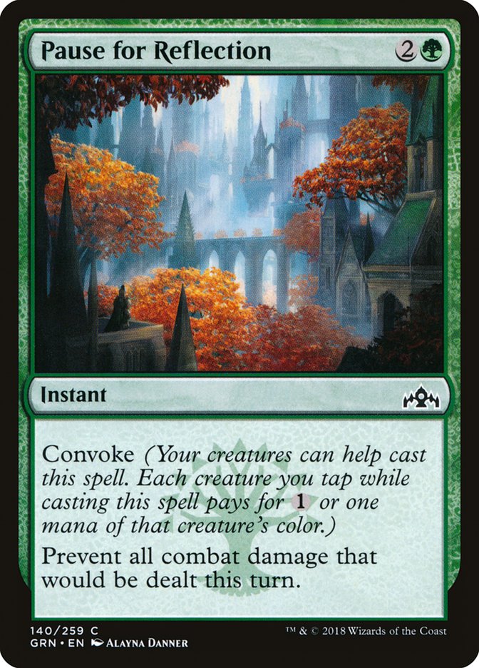 Pause for Reflection [Guilds of Ravnica] | Dragon's Lair Comics and Fantasy Houston TX