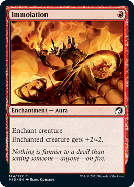 Immolation [Innistrad: Midnight Hunt] | Dragon's Lair Comics and Fantasy Houston TX